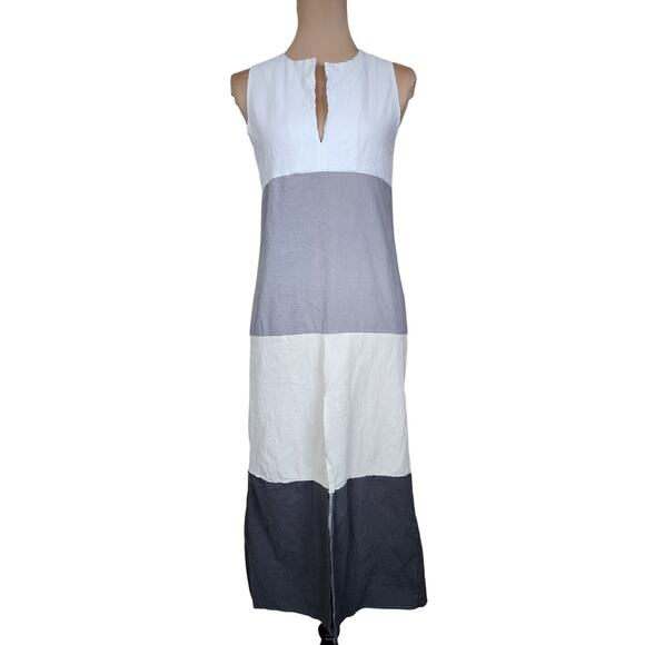 Color Block Small Midi Dress - Picture 1 of 3